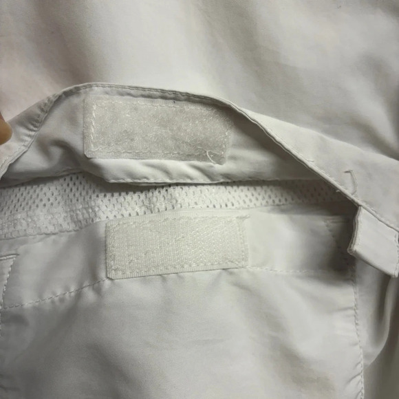 LL Bean Men’s Button Down Shirt XL Tall White Vented - Picture 3 of 8